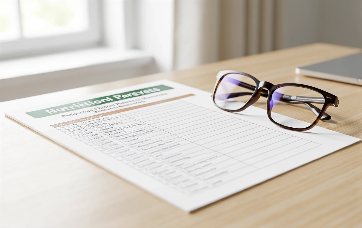 Documentazione professionale nutrizione